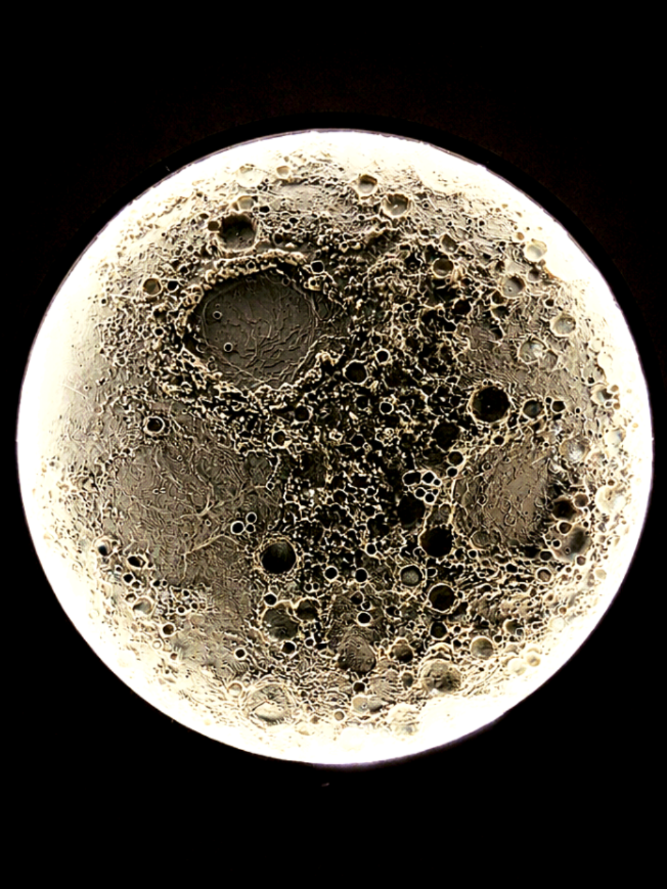 Lámpara Luna 3D