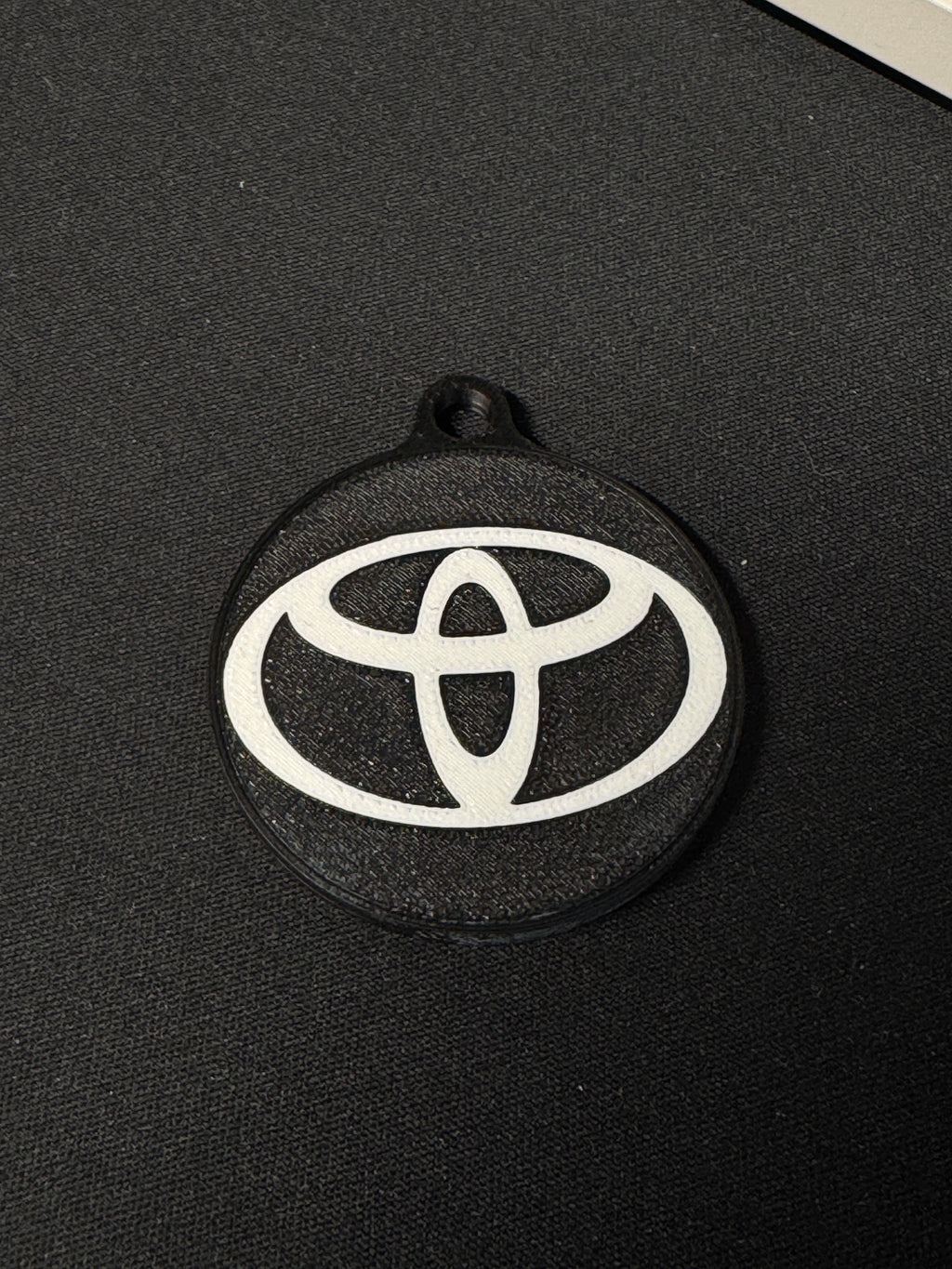 Llavero Logo Coche NFC Impreso en 3D | VW, Mercedes, Toyota, Renault y más