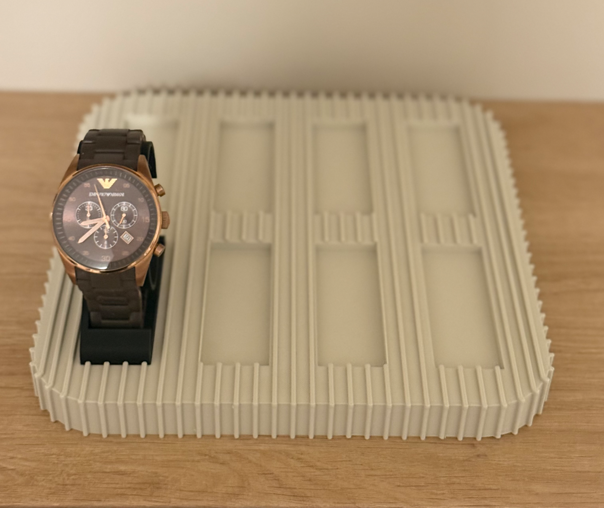 Organizador de Relojes y Pulseras Impreso en 3D | Diseño Premium