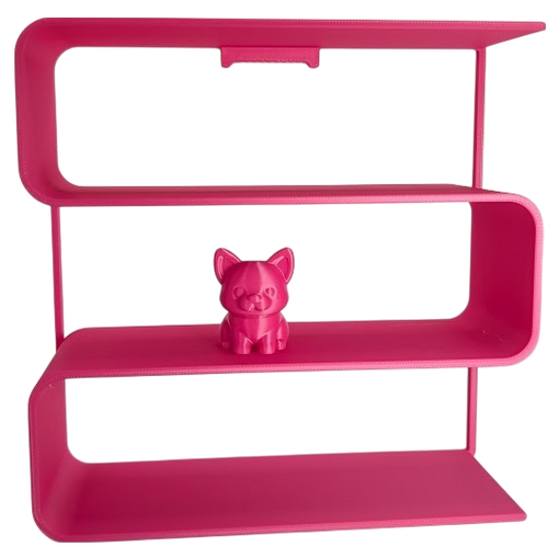 Estantería S-Shape 3D Impresa – Expositor para Figuras y Coleccionables