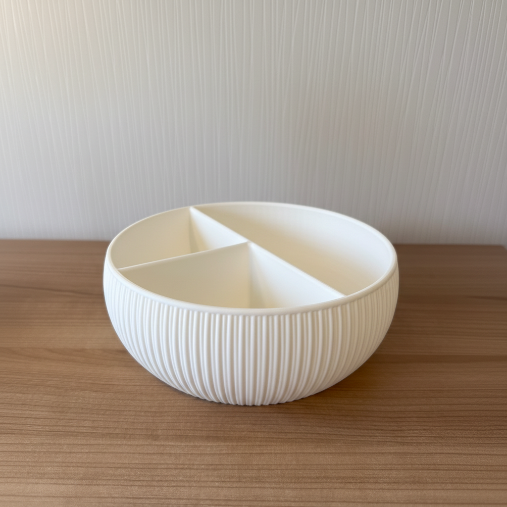 Bowl 3D - Blanco