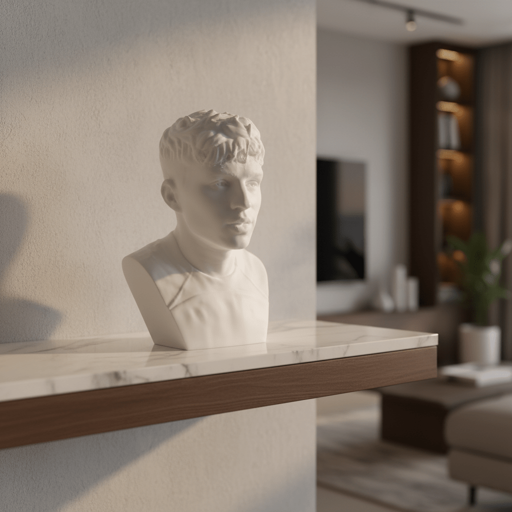 Busto 3D Personalizado | Tu Rostro Hecho Escultura | 15 cm - Vantor StreetBusto 3D Personalizado | Tu Rostro Hecho Escultura | 15 cmVantor StreetVantor StreetBusto 3D Lifestyle