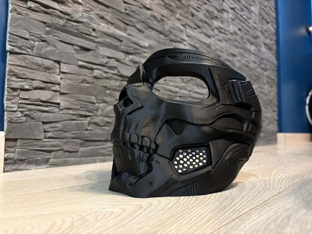 Casco Táctico Cráneo Cyberpunk 3D – Ojo Rojo - Vantor StreetCasco Táctico Cráneo Cyberpunk 3D – Ojo RojoMáscaraVantor StreetVantor StreetCasco Táctico Cráneo Cyberpunk 3D – Ojo Rojo