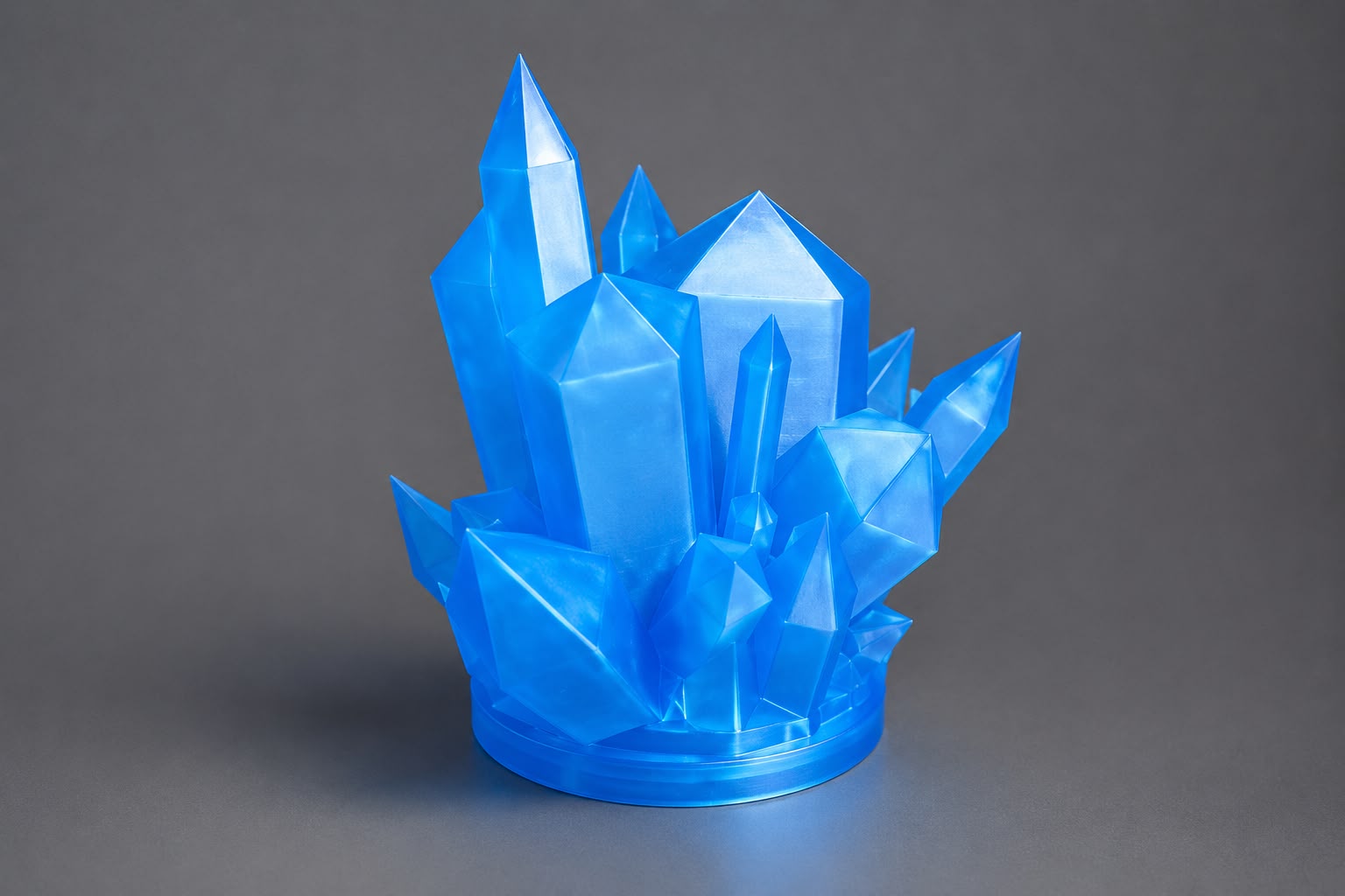 Lámpara Cristal 3D