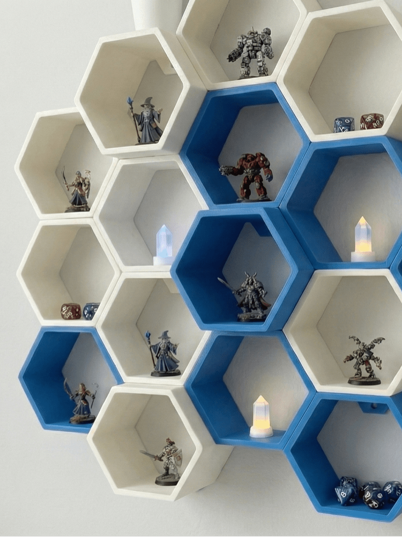Estantería Hexagonal Modular - Vantor StreetEstantería Hexagonal ModularVantor StreetVantor Street1Estantería Hexagonal Modular