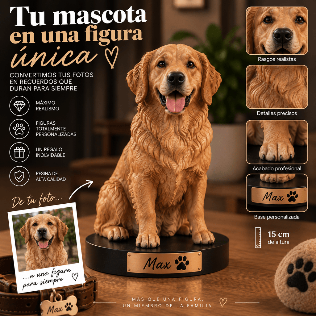 🐾 Figura Personalizada de Mascota en Resina – Desde tu Foto - Vantor Street🐾 Figura Personalizada de Mascota en Resina – Desde tu FotoVantor StreetVantor StreetResina 10 cm🐾 Figura Personalizada de Mascota en Resina – Desde tu Foto