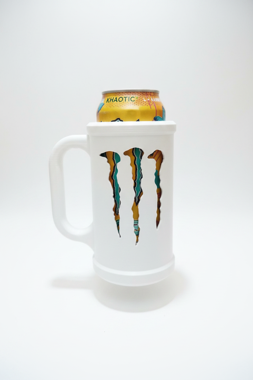 Vaso Portaenergética Monster Impreso en 3D