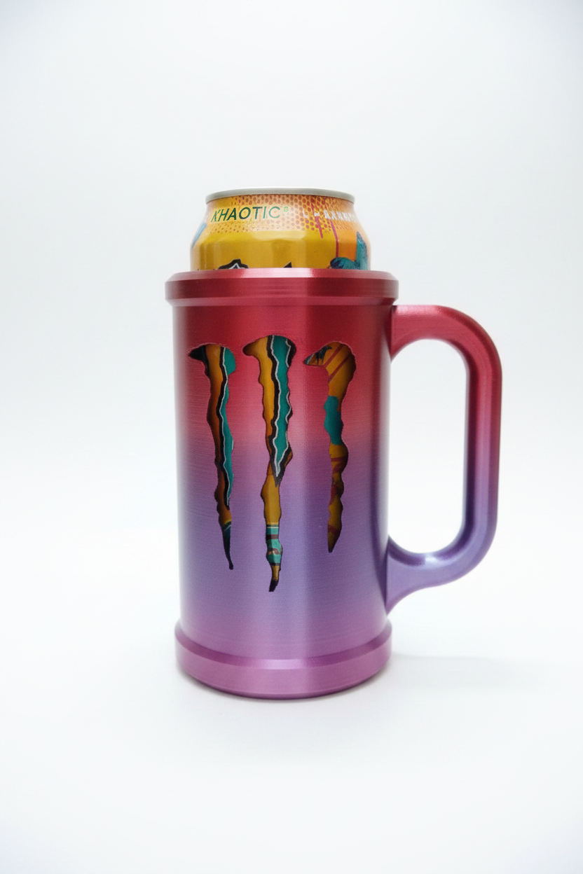 Vaso Portaenergética Monster Impreso en 3D