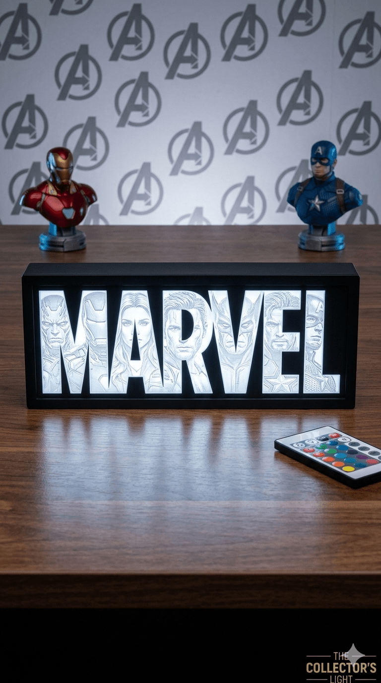 Lámpara Marvel LED RGB Avengers – Luz Decorativa con Mando a Distancia - Vantor StreetLámpara Marvel LED RGB Avengers – Luz Decorativa con Mando a DistanciaVantor StreetVantor StreetNegroLámpara Marvel LED RGB Avengers – Luz Decorativa con Mando a Distancia