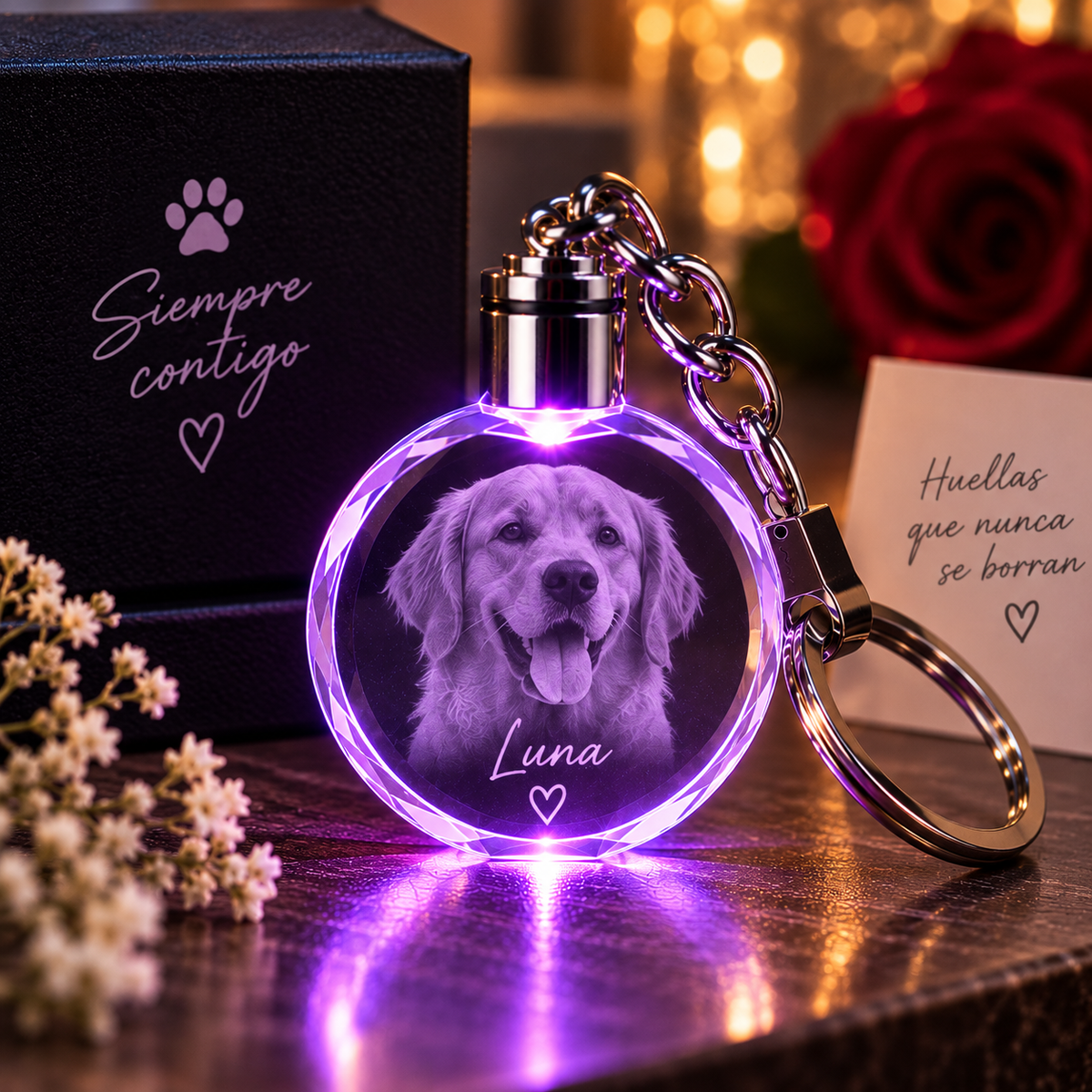 Llavero Corazón de Cristal K9 Personalizado con Luz LED - Vantor StreetLlavero Corazón de Cristal K9 Personalizado con Luz LEDVantor StreetVantor Streetrectangular alargado k9Llavero Corazón de Cristal K9 Personalizado con Luz LED