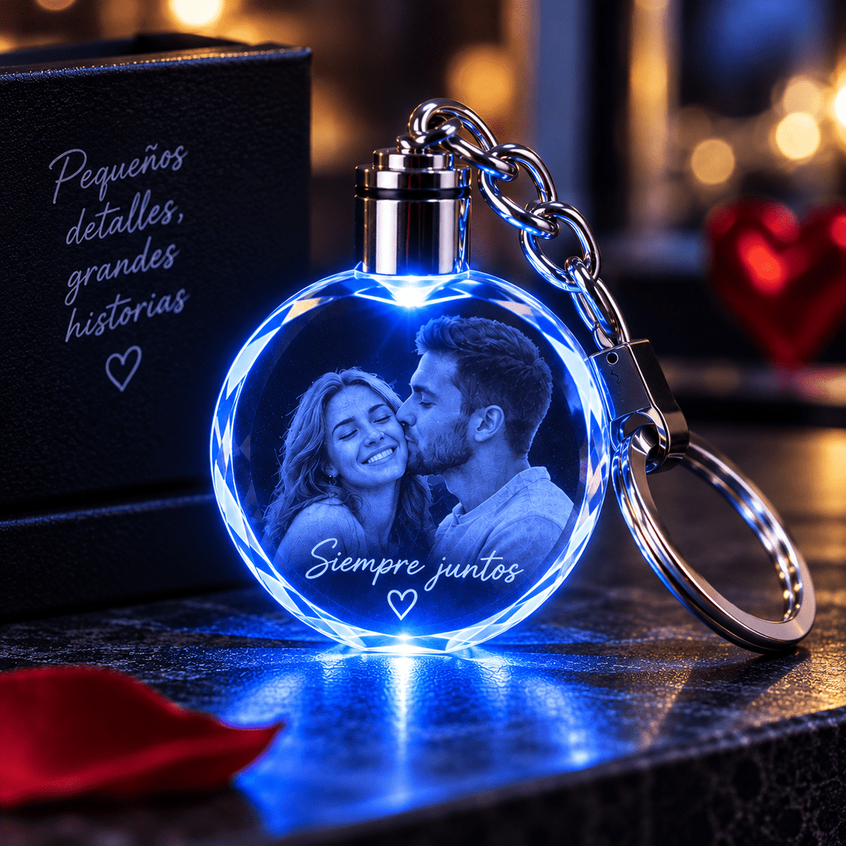 Llavero Corazón de Cristal K9 Personalizado con Luz LED - Vantor StreetLlavero Corazón de Cristal K9 Personalizado con Luz LEDVantor StreetVantor Streetrectangular alargado k9Llavero Corazón de Cristal K9 Personalizado con Luz LED