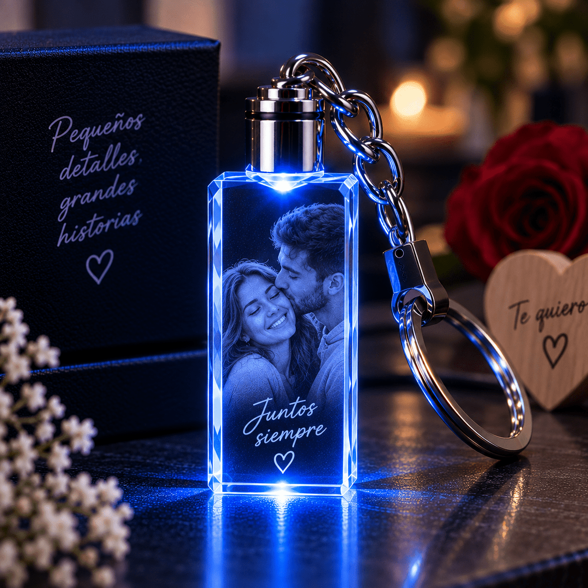 Llavero Corazón de Cristal K9 Personalizado con Luz LED - Vantor StreetLlavero Corazón de Cristal K9 Personalizado con Luz LEDVantor StreetVantor Streetrectangular alargado k9Llavero Corazón de Cristal K9 Personalizado con Luz LED
