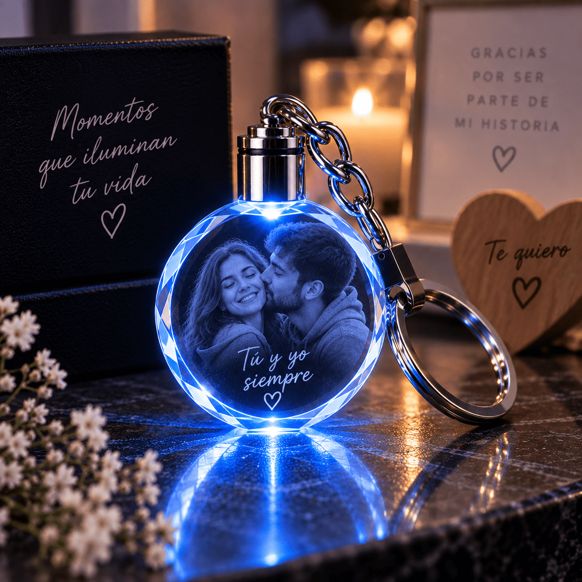 Llavero Corazón de Cristal K9 Personalizado con Luz LED - Vantor StreetLlavero Corazón de Cristal K9 Personalizado con Luz LEDVantor StreetVantor Streetrectangular alargado k9Llavero Corazón de Cristal K9 Personalizado con Luz LED