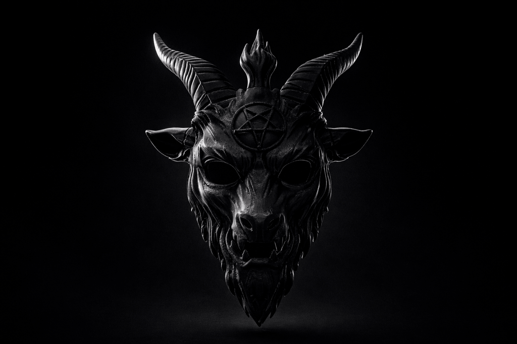 Máscara Baphomet 3D – Edición Oscura - Vantor StreetMáscara Baphomet 3D – Edición OscuraMáscaraVantor StreetVantor StreetMáscara Baphomet 3D – Edición Oscura