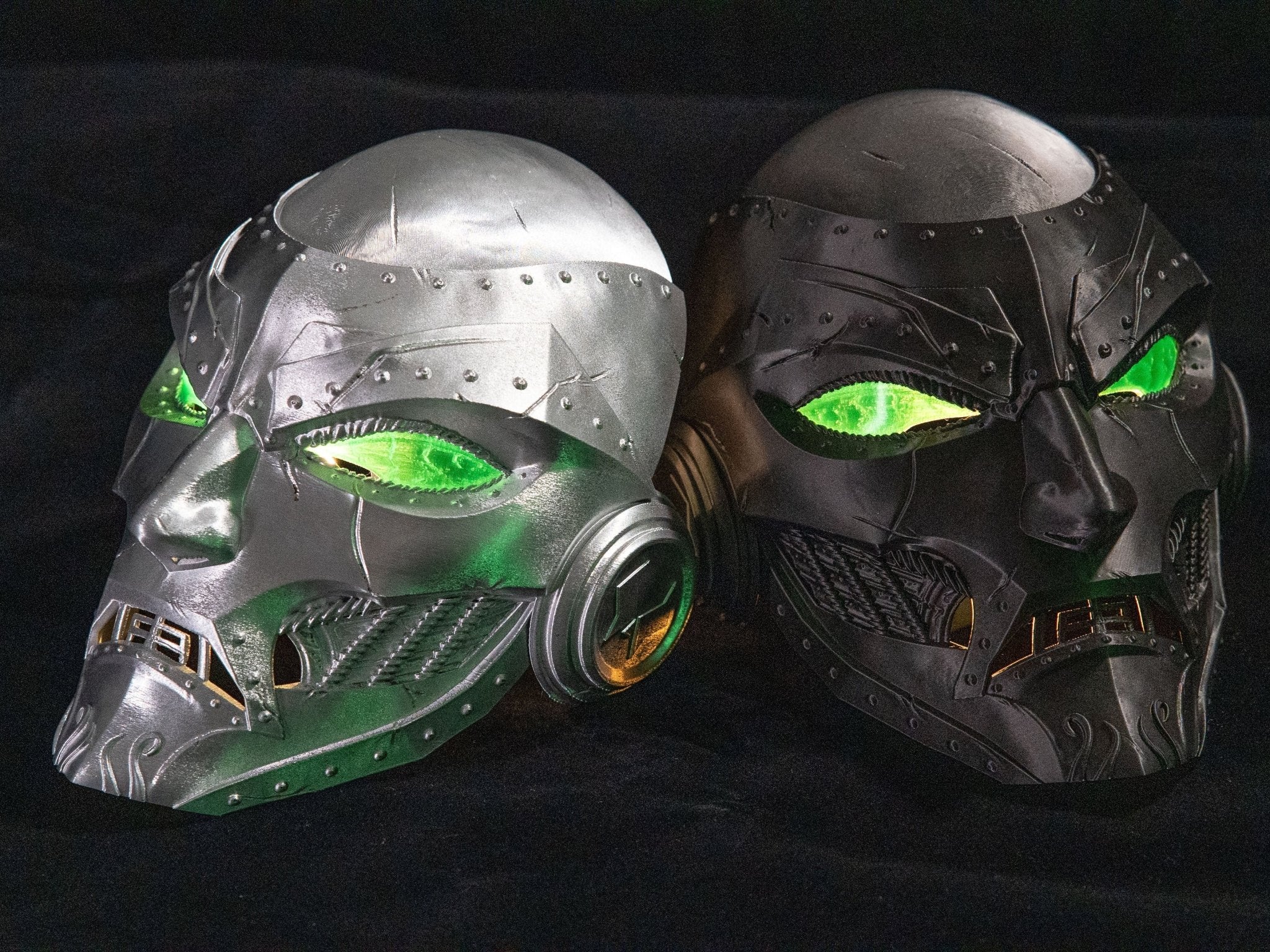 Máscara Cyberpunk Cráneo Mecánico 3D – Ojos Verdes - Vantor StreetMáscara Cyberpunk Cráneo Mecánico 3D – Ojos VerdesMáscaraVantor StreetVantor StreetMáscara Cyberpunk Cráneo Mecánico 3D – Ojos Verdes