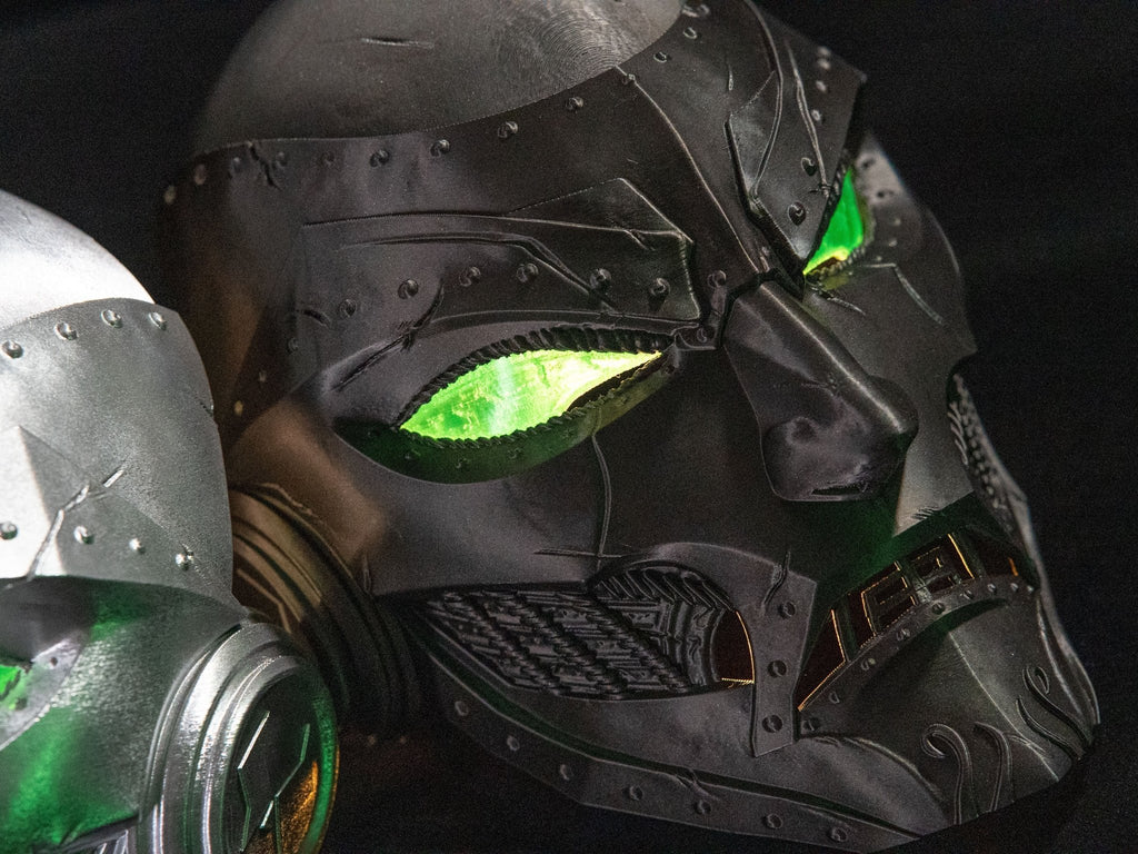 Máscara Cyberpunk Cráneo Mecánico 3D – Ojos Verdes - Vantor StreetMáscara Cyberpunk Cráneo Mecánico 3D – Ojos VerdesMáscaraVantor StreetVantor StreetMáscara Cyberpunk Cráneo Mecánico 3D – Ojos Verdes