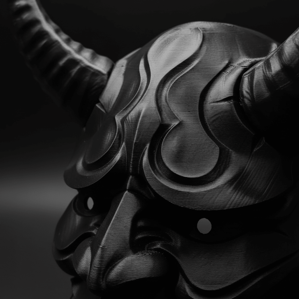 Máscara Hannya con Llamas 3D | Edición Oni Oscuro - Vantor StreetMáscara Hannya con Llamas 3D | Edición Oni OscuroMáscaraVantor StreetVantor StreetMáscara Hannya detalle