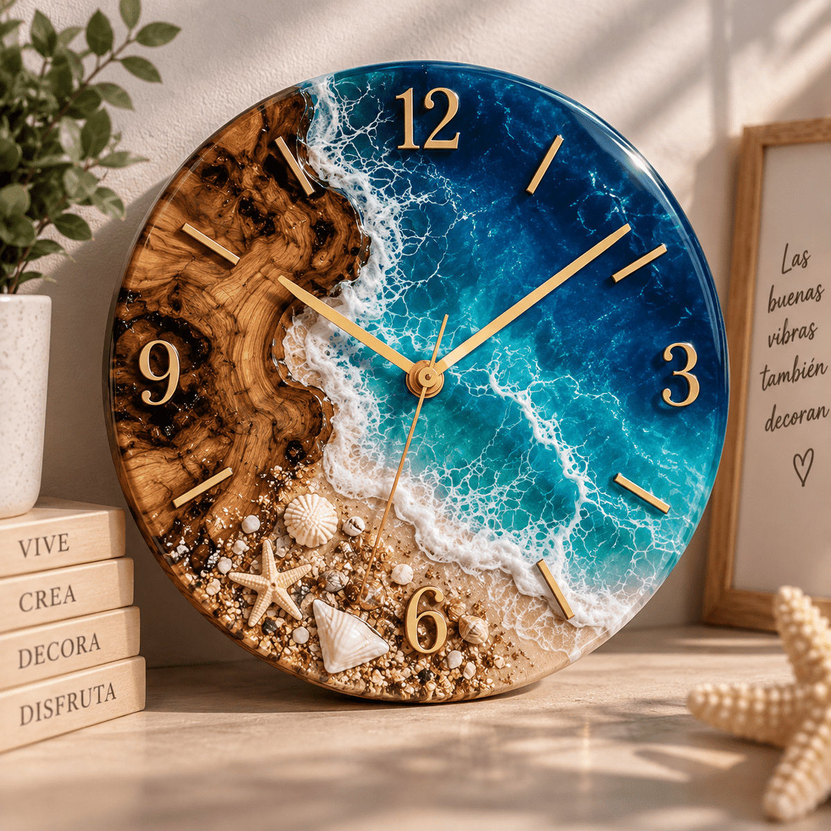 Reloj de Pared Artesanal en Resina Epoxi – Números Romanos Impresos en 3D - Vantor StreetReloj de Pared Artesanal en Resina Epoxi – Números Romanos Impresos en 3DRelojVantor StreetVantor StreetReloj de Pared Artesanal en Resina Epoxi – Números Romanos Impresos en 3D